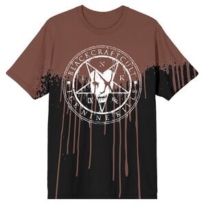 INK Ice Nine Kills Distressed Pentigram T-Shirt